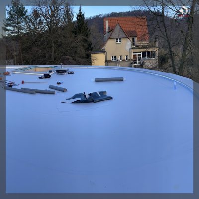 Zateplení ploché střechy a atik